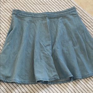 JEAN MINI SKIRT SIZE M